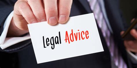 Get legal advice .